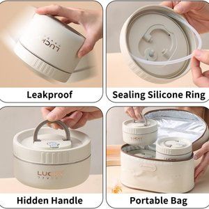 Elevate Insulated Bento lunch Box